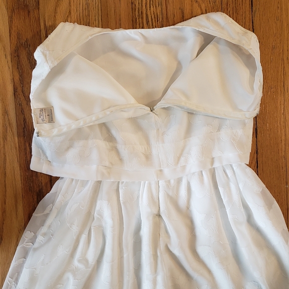 LC Lauren Conrad Disney Cinderella Collection White Embroidered Dress, Size 6 - Picture 15 of 16